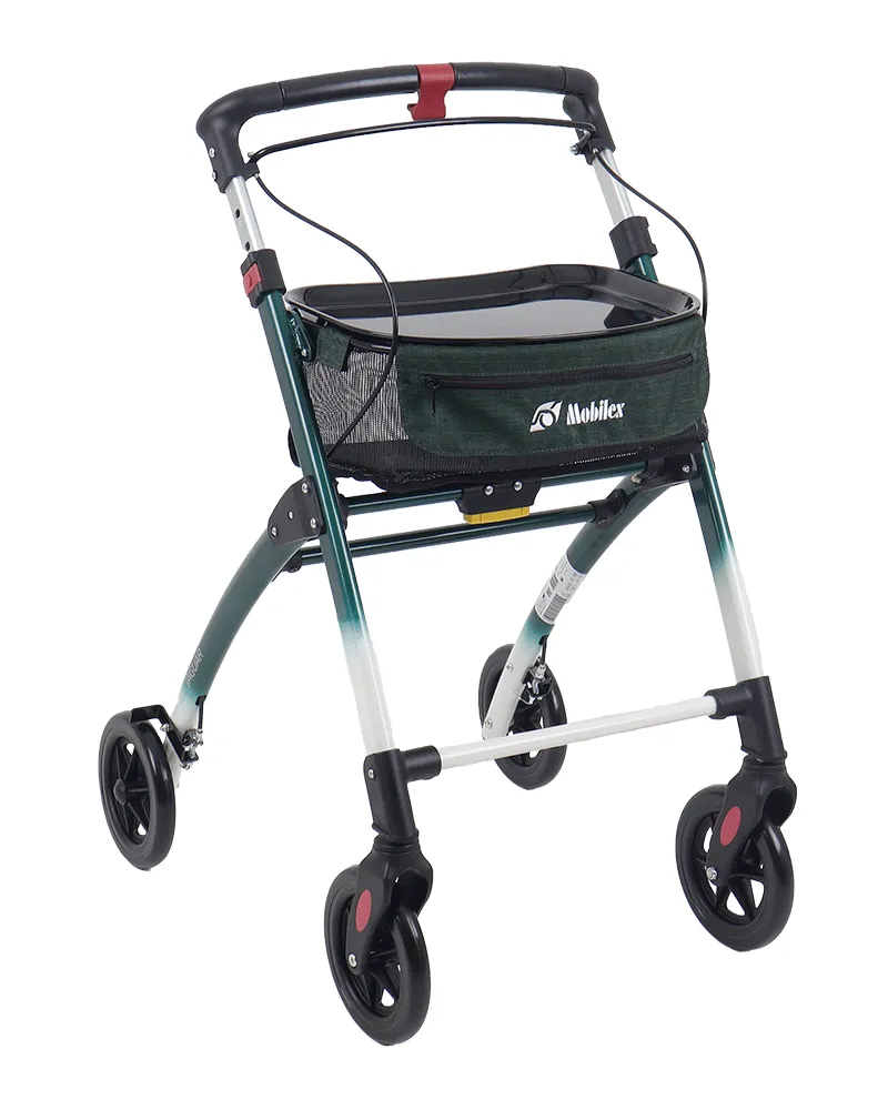 Jaguar Indoor-Rollator, grün/weiss