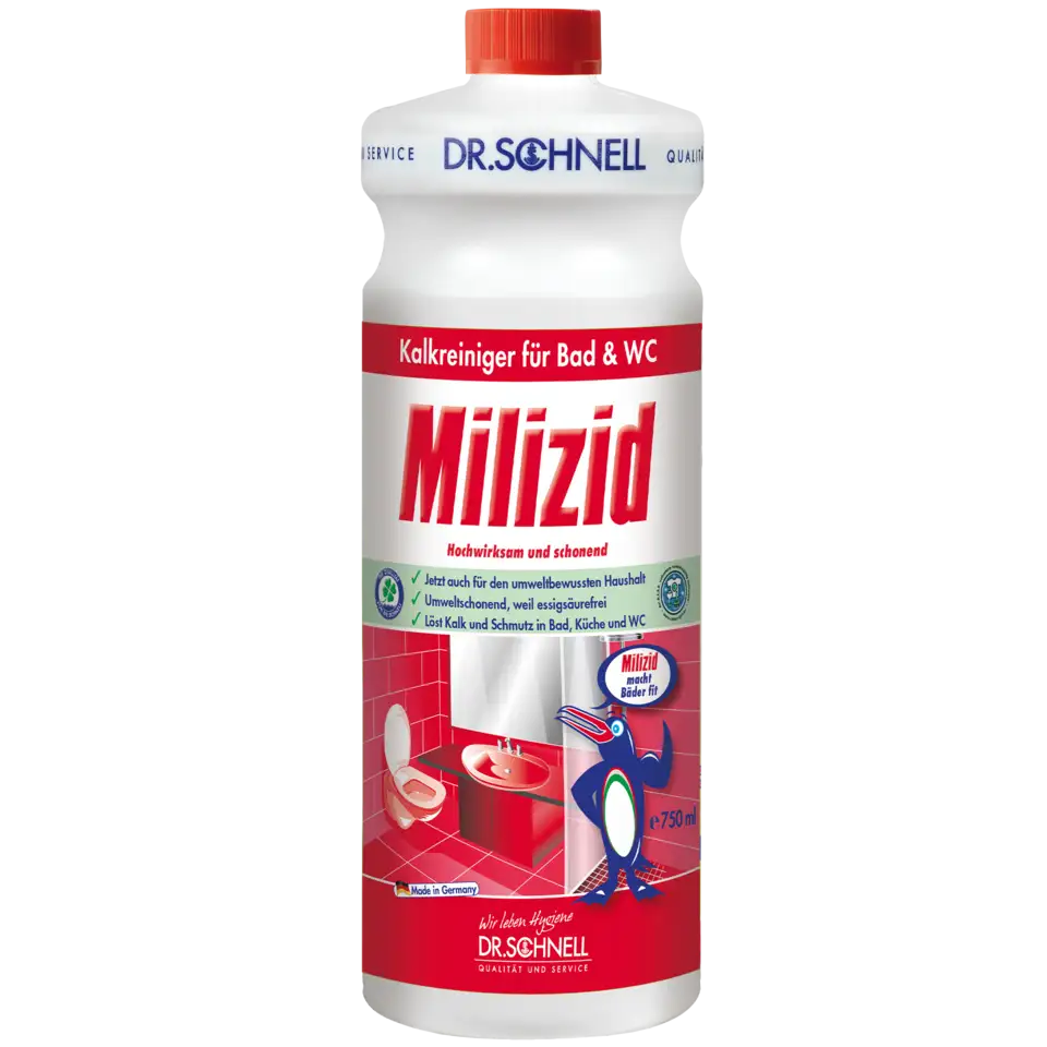 MILIZID KALKREINIGER Sanitärreiniger und Kalklöser