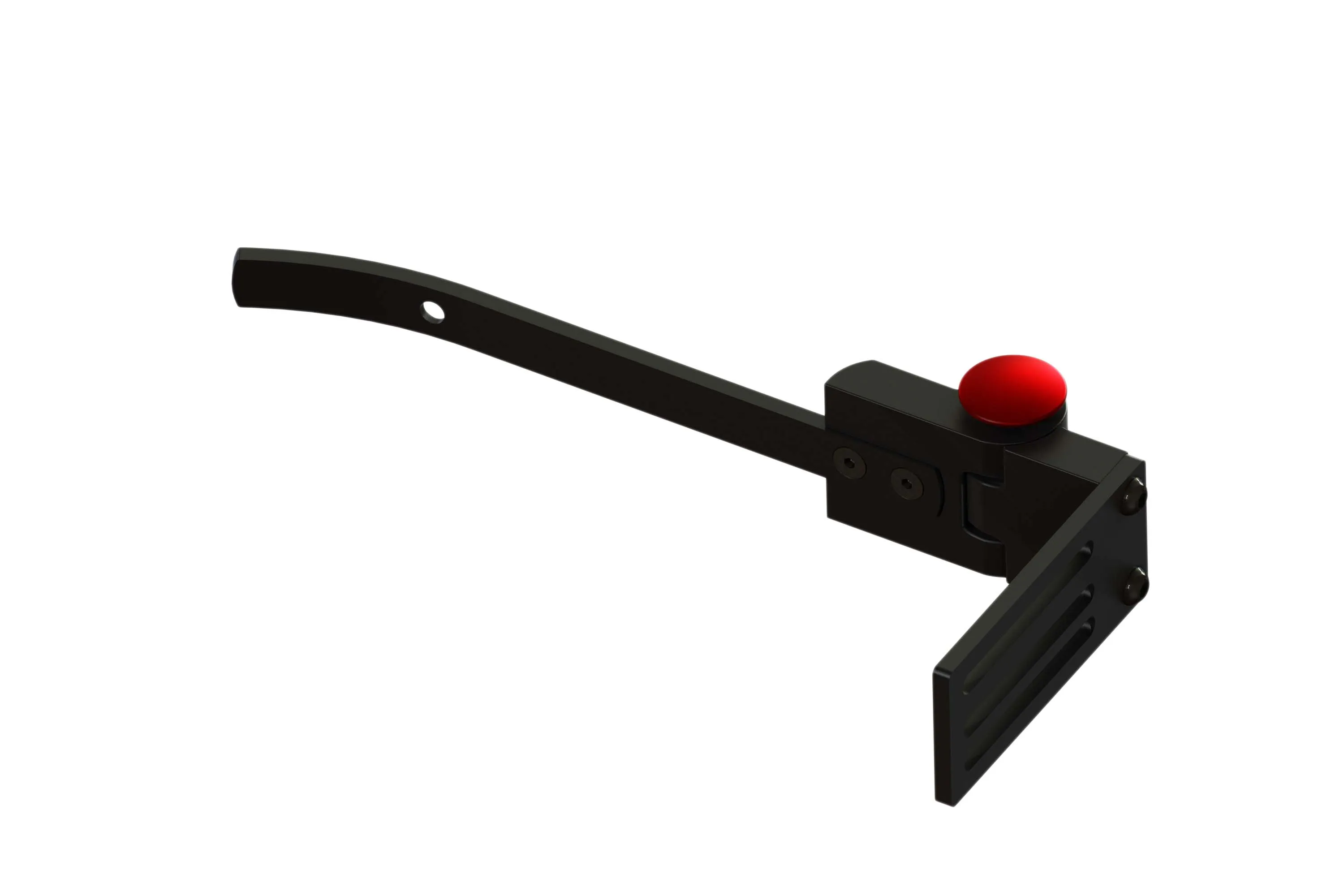 Scharnier aus Aluminium eloxiert, 100 mm