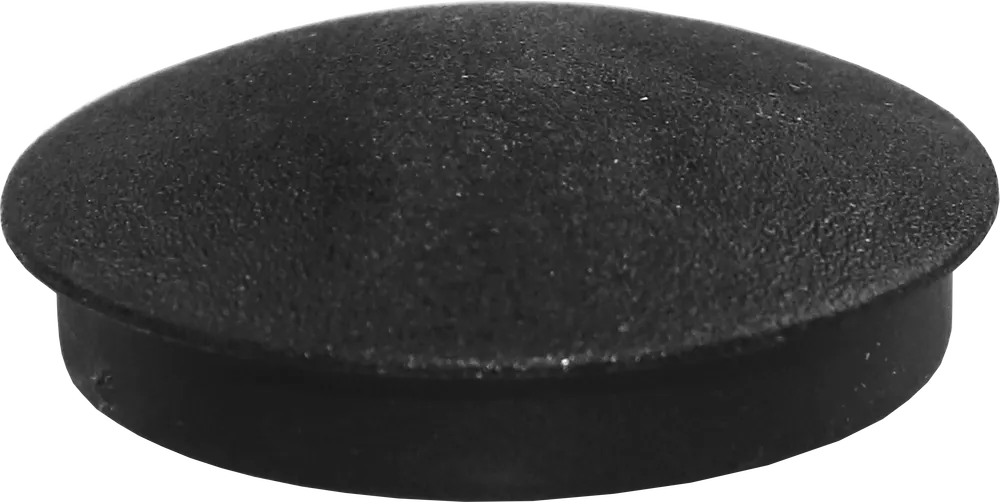 Schwarze Abdeckkappe für Naben