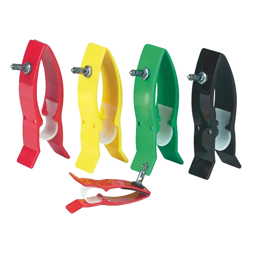 Extremitäten-Klammerelektrode schwarz für Erwachsene