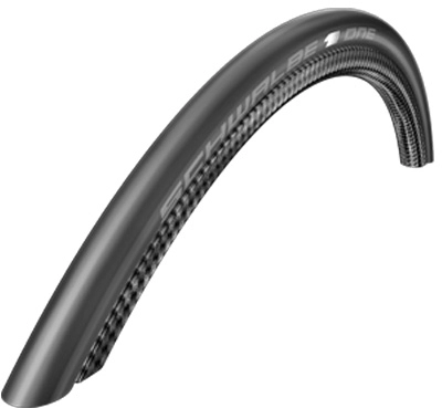 24" x 1" (25-540) Mantel, Schwalbe One, schwarz, faltbar