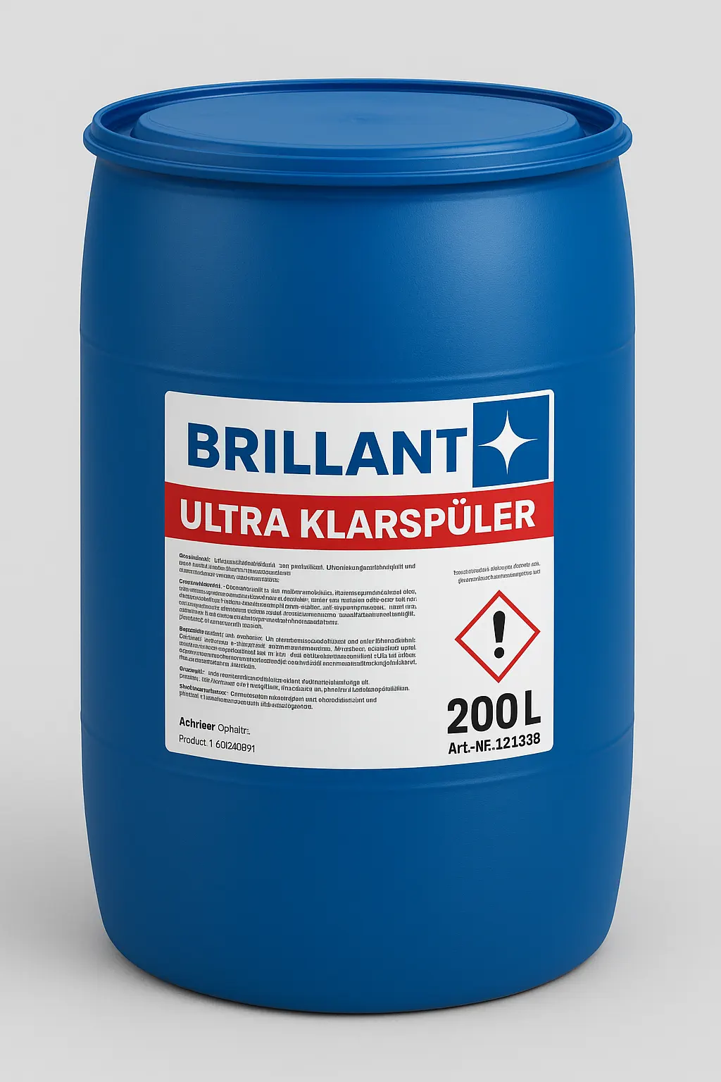 BRILLANT ultra Klarspüler200 L Fass
