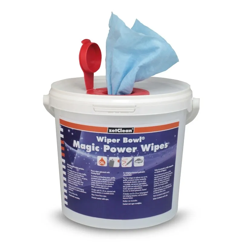 zetClean® – Wiper Bowl® Magic Power Wipes
