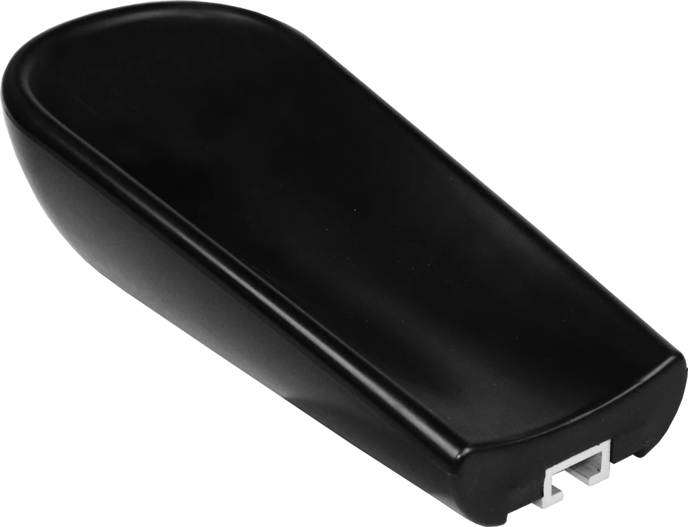 Unterarmschale schwarz, L=26 cm, mit integrierter Befestigun