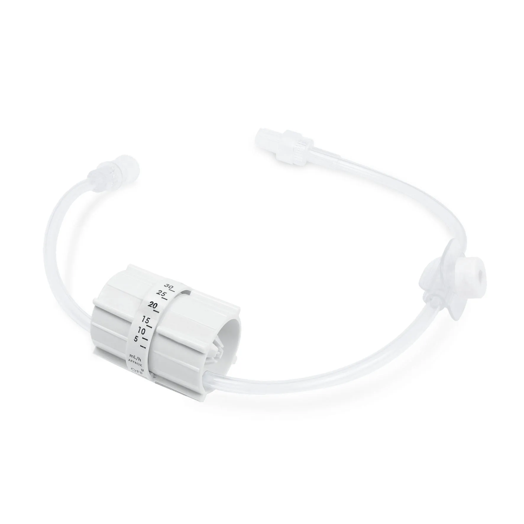 Infusionsregler, mit Zuspritzadapter