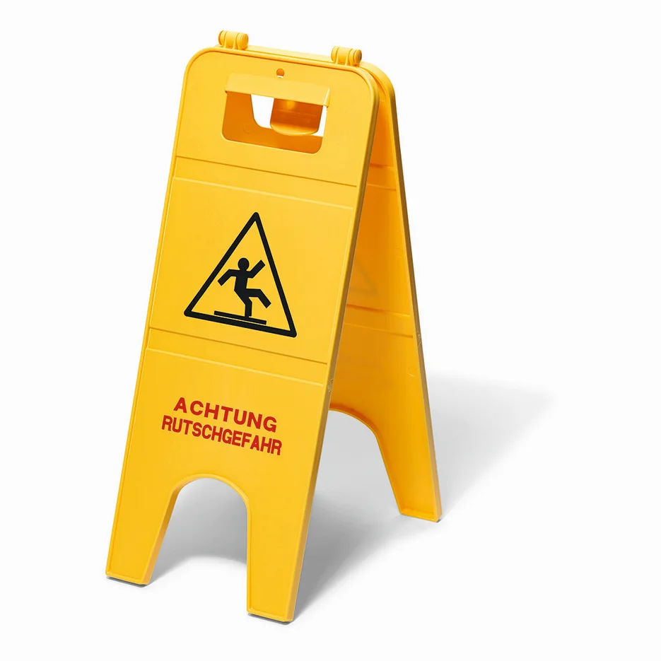 Warnschild Kunststoff stabile Ausführung