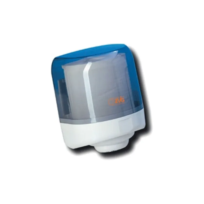 Rollenhandtuchspender, weiss/transparent Rollenhandtuchspender, weiss/transparent