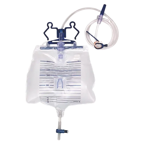 DCT Urinbeutelsystem 2 Liter steril mit Handschuhe