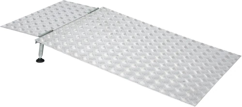 Terrassenrampe 80 x 100 cm mit Klappteil 40 cm
