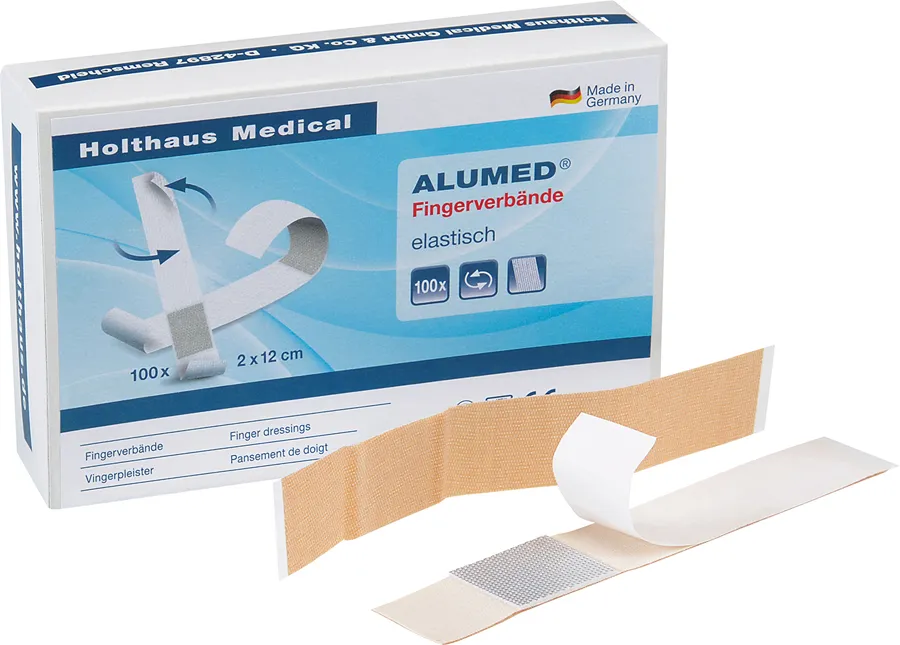 Alumed® Fingerverband 2 x 12 cm 100 Stück
