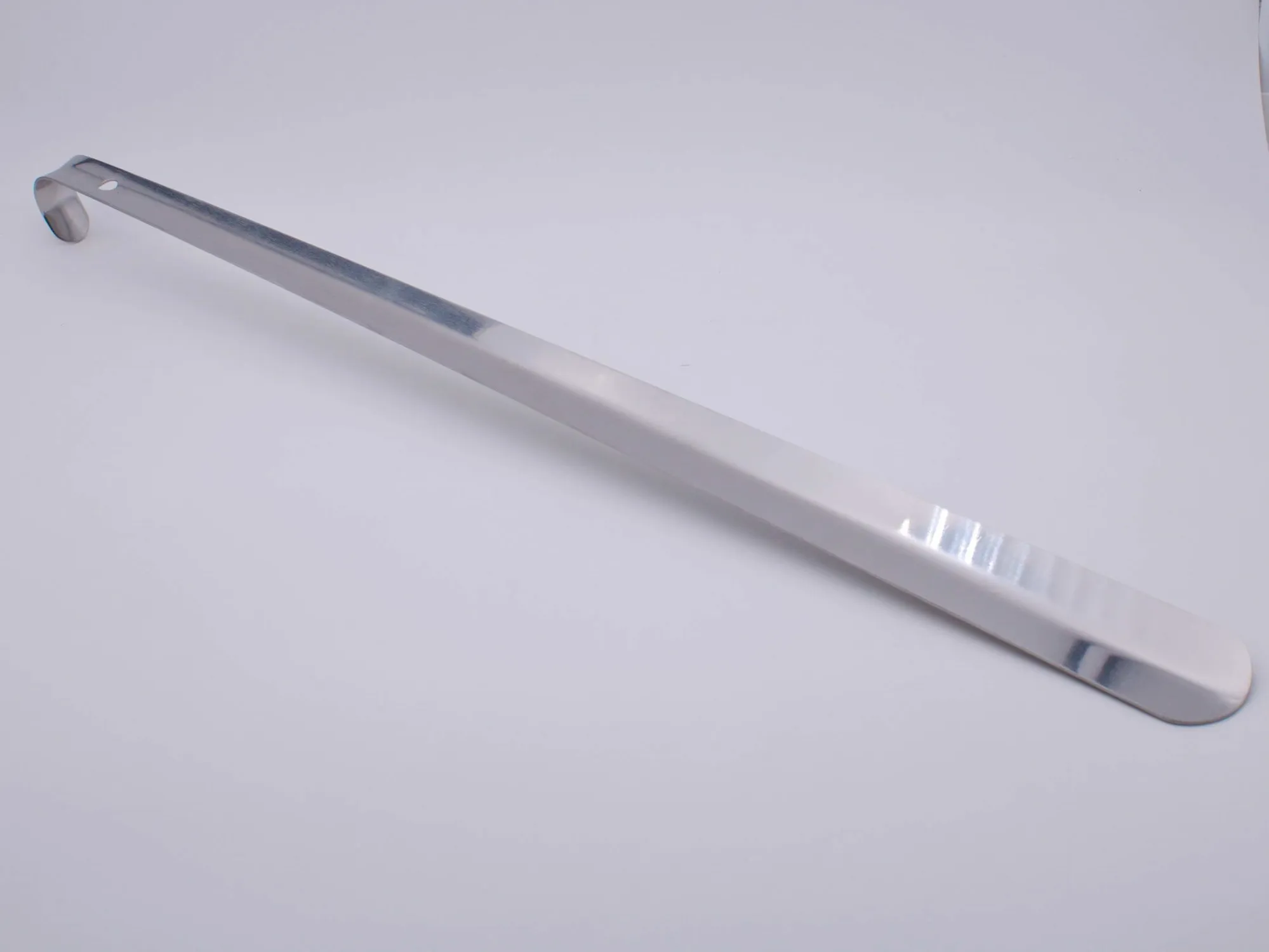 Schuhanzieher aus Edelstahl, 58 cm