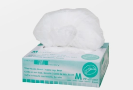 care & serve® - efficient, Vlies-Haube, Barett, weiß ,53 cm care & serve® - efficient, Vlies-Haube, Barett, weiß ,53 cm