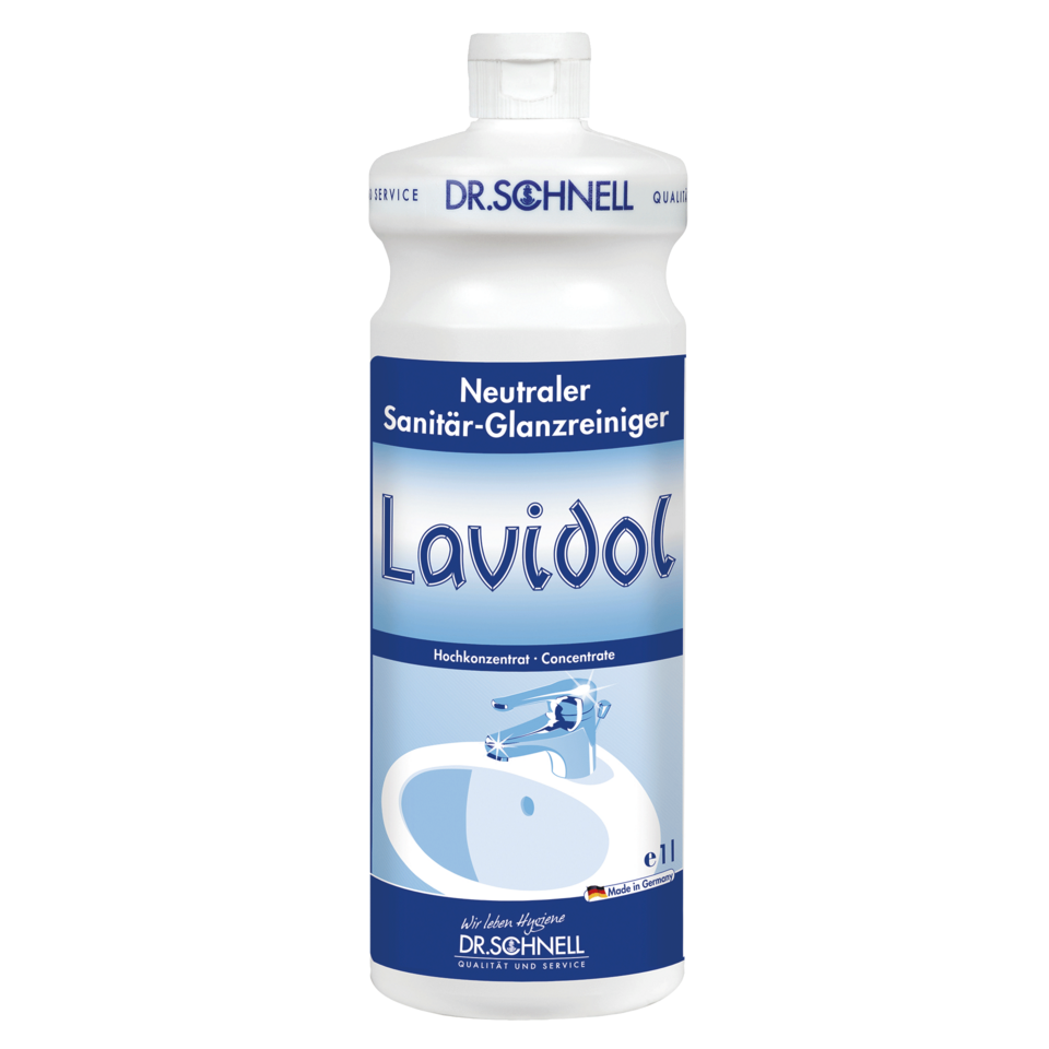 LAVIDOL Neutraler Sanitär- und Glanzreiniger für Wände und I