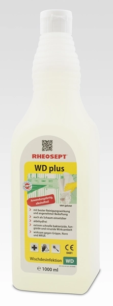 RHEOSEPT-WD plus Flasche 1000 ml mit Schäumer RHEOSEPT-WD plus Flasche 1000 ml mit Schäumer