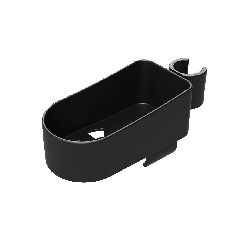 Stockhalter mit Ku.-Schale, schwarz
