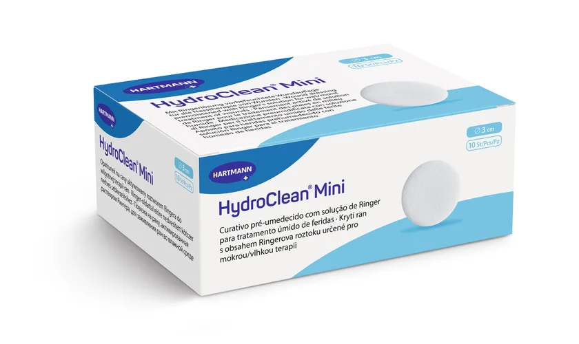 HydroClean Wundauflage mini, steril, Ø 3cm, (rund)