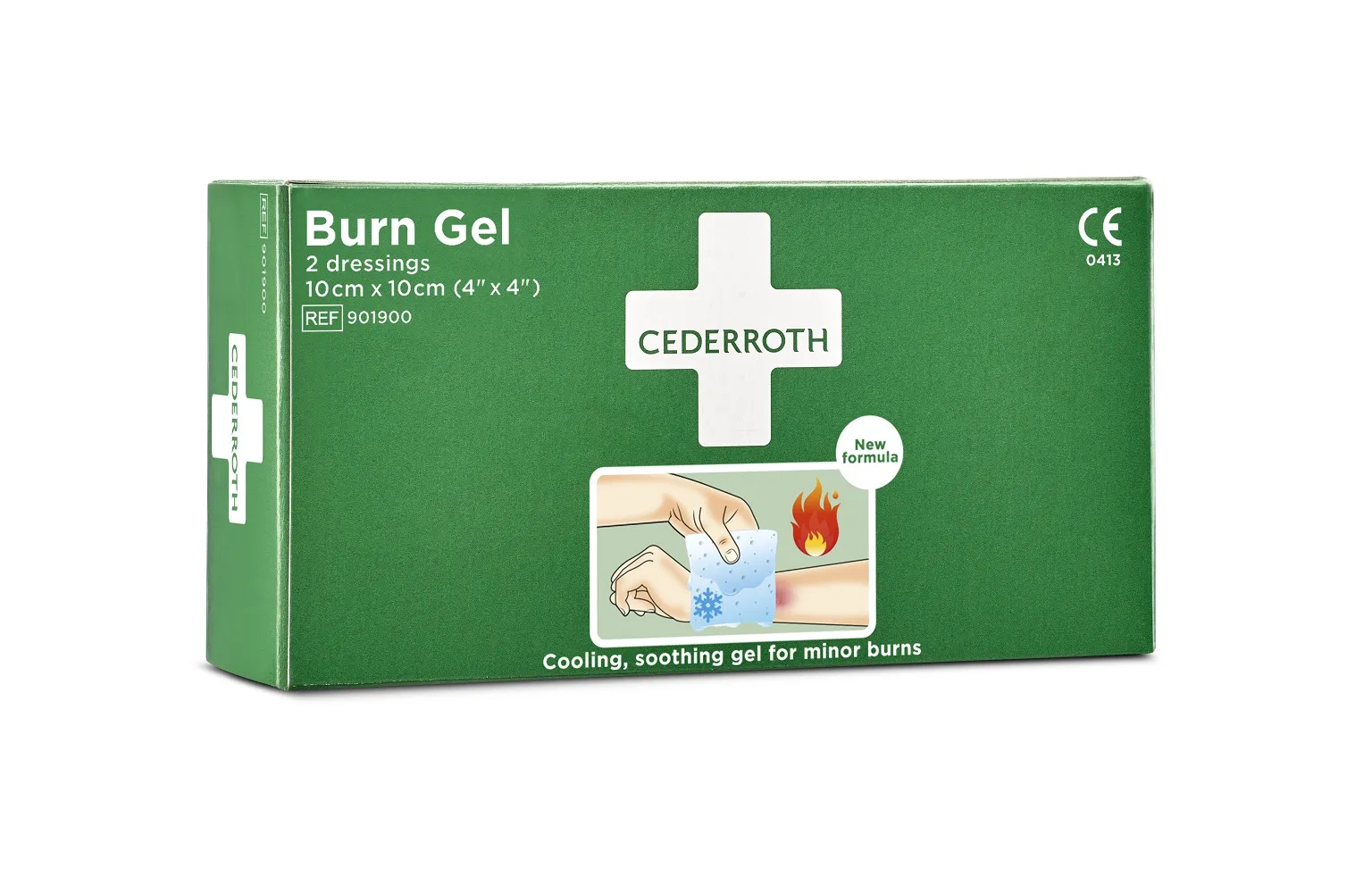 Burn Gel Kompresse 10×10 cm