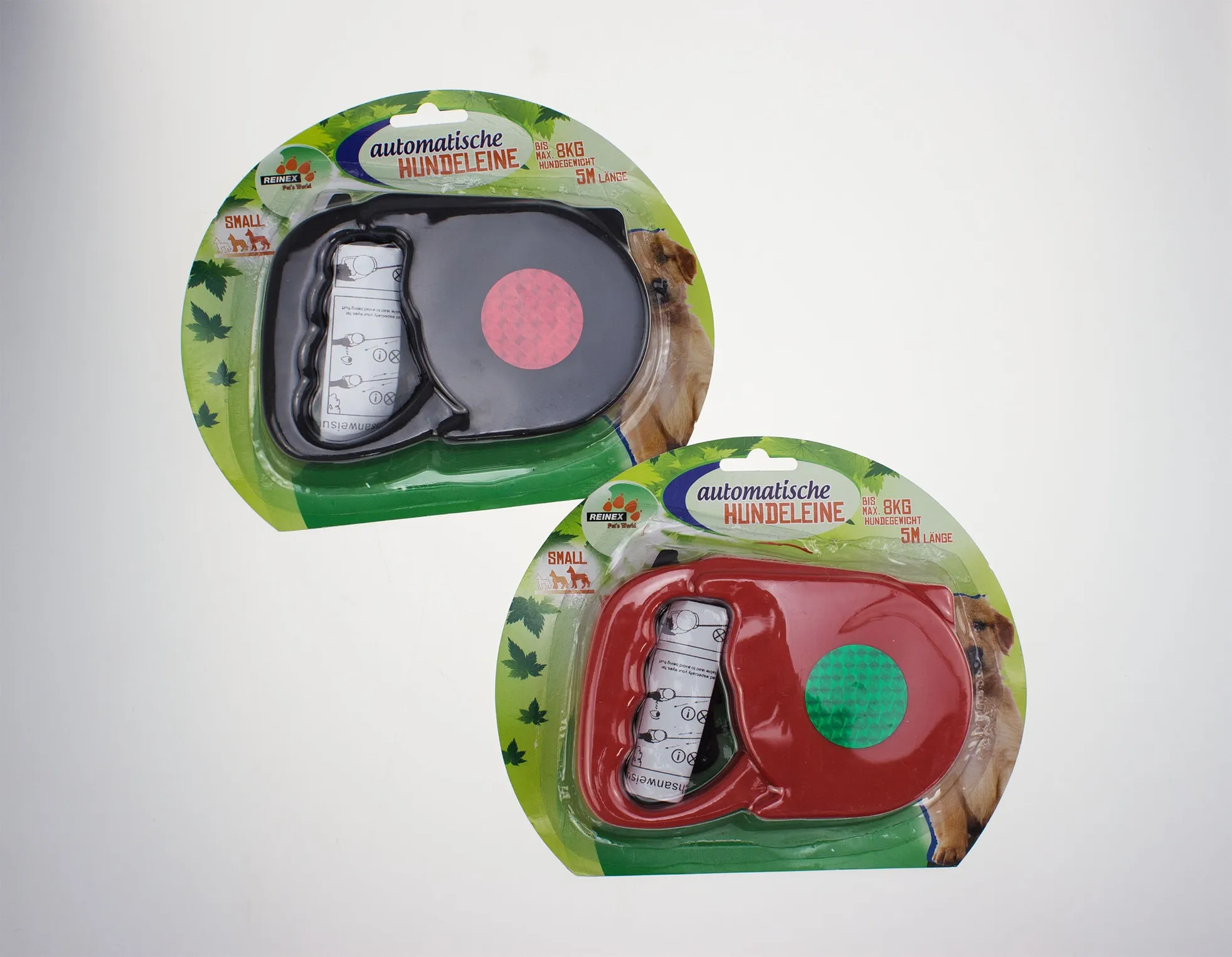 REINEX PET'S WORLD Hundeleine 5 m Automatik, bis 8 kg