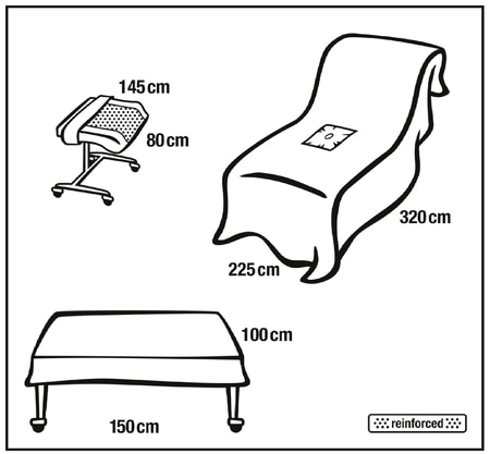 Foliodrape Protect Hand-/Fuß-Set