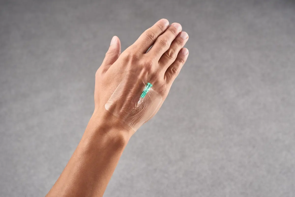 Curafix i.v. Film Kanülenfixierung