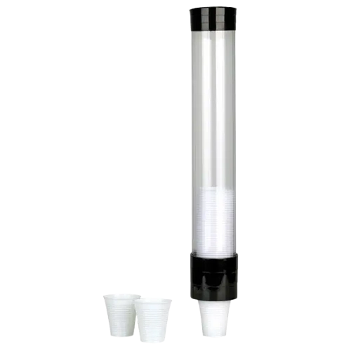 Wandbecherspender aus Plexiglas