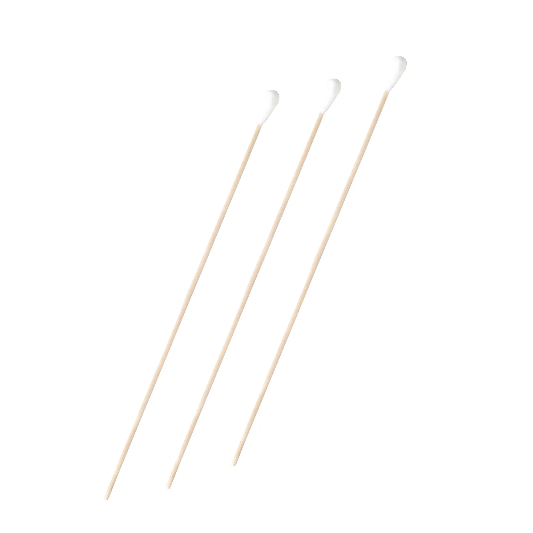 Wattestäbchen WA 2,300x3mm Holzstab,Kopf ca.9,5-10,5x27-32mm