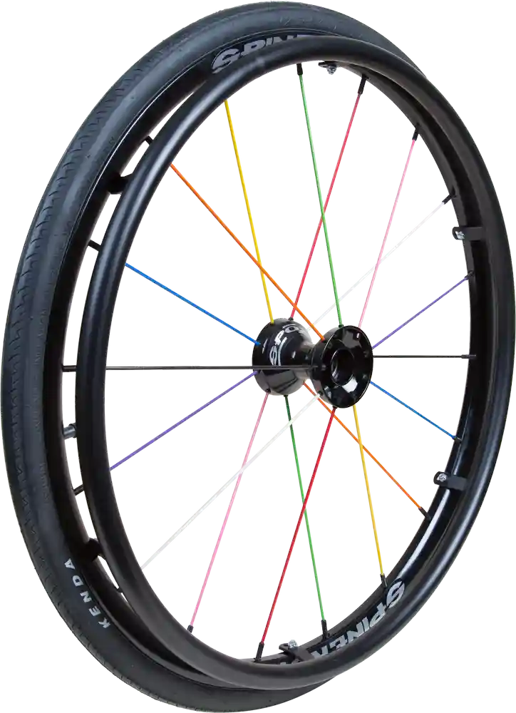 24" Spinergy Everyday Rad mit 18 Speichen in allen 9 Spinerg