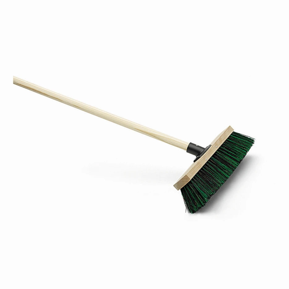 Garten- und Terassenbesen Power Stick 40 cm mit 140 cm Stiel