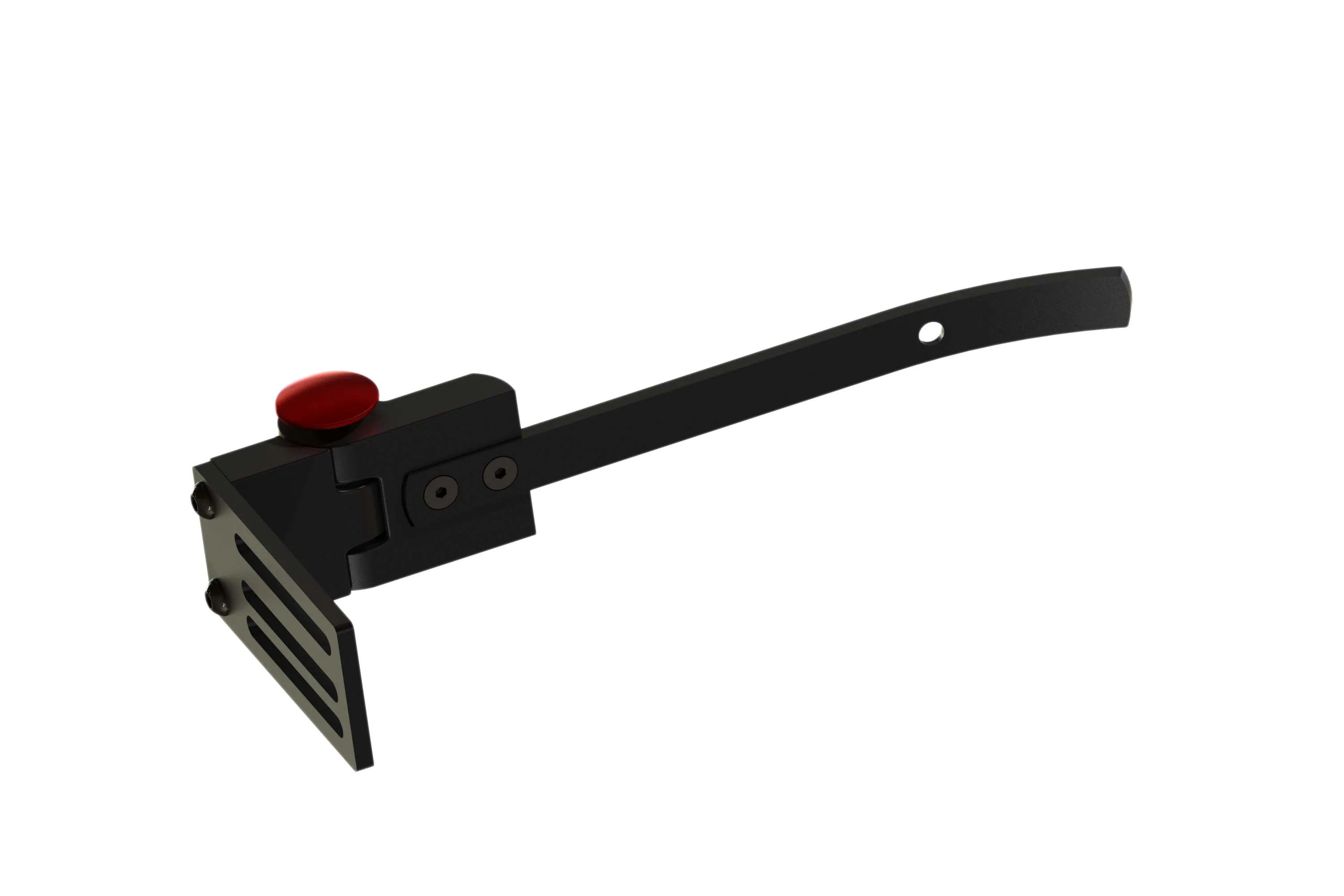 Scharnier aus Aluminium eloxiert, 100 mm