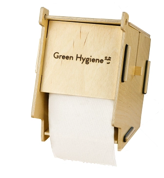 Green Hygiene® KLOHAUS Toilettenpapier Spender Green Hygiene® KLOHAUS Toilettenpapier Spender