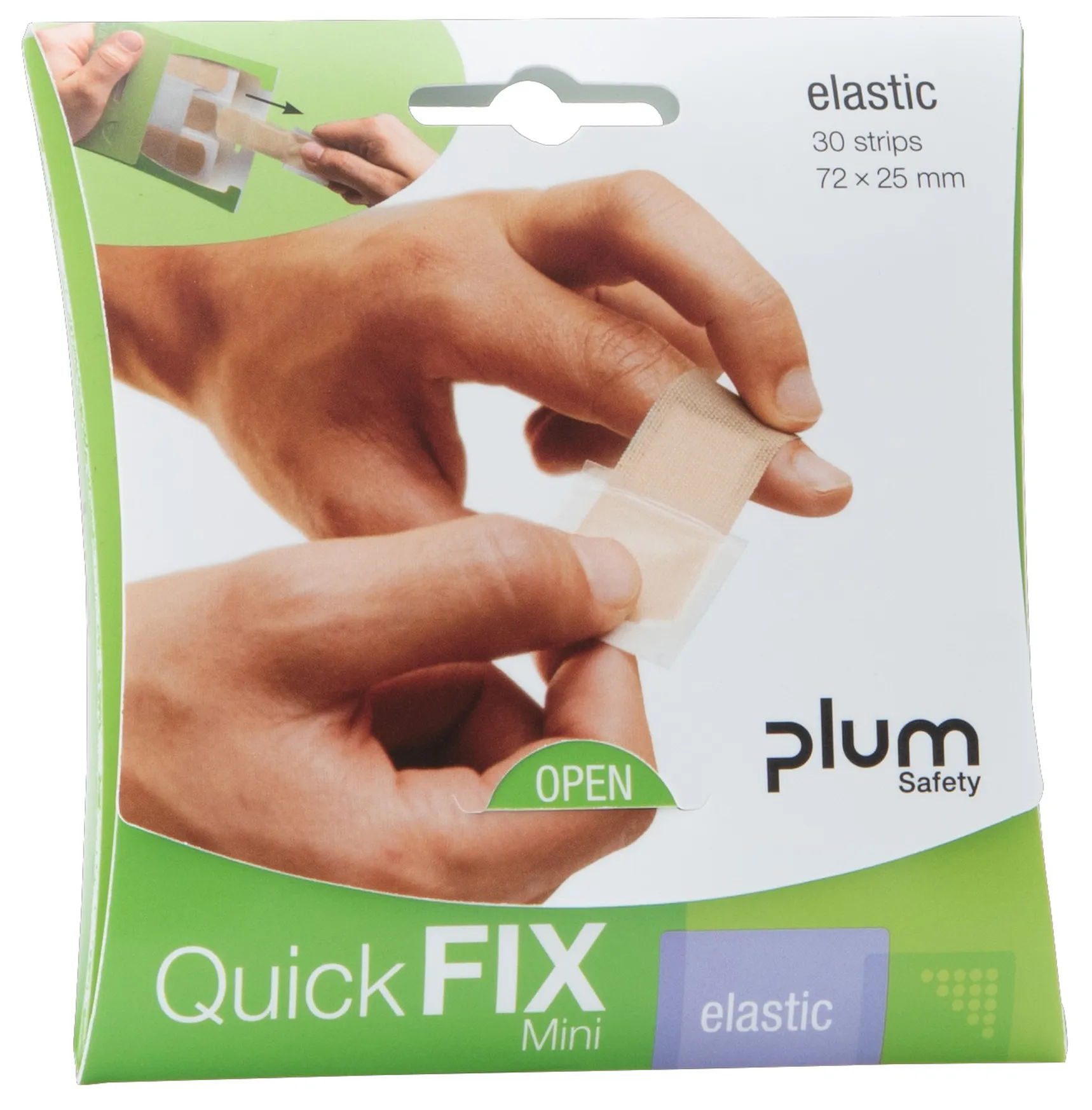 Plum QuickFix Mini mit 30 Pflasterstrips elastic