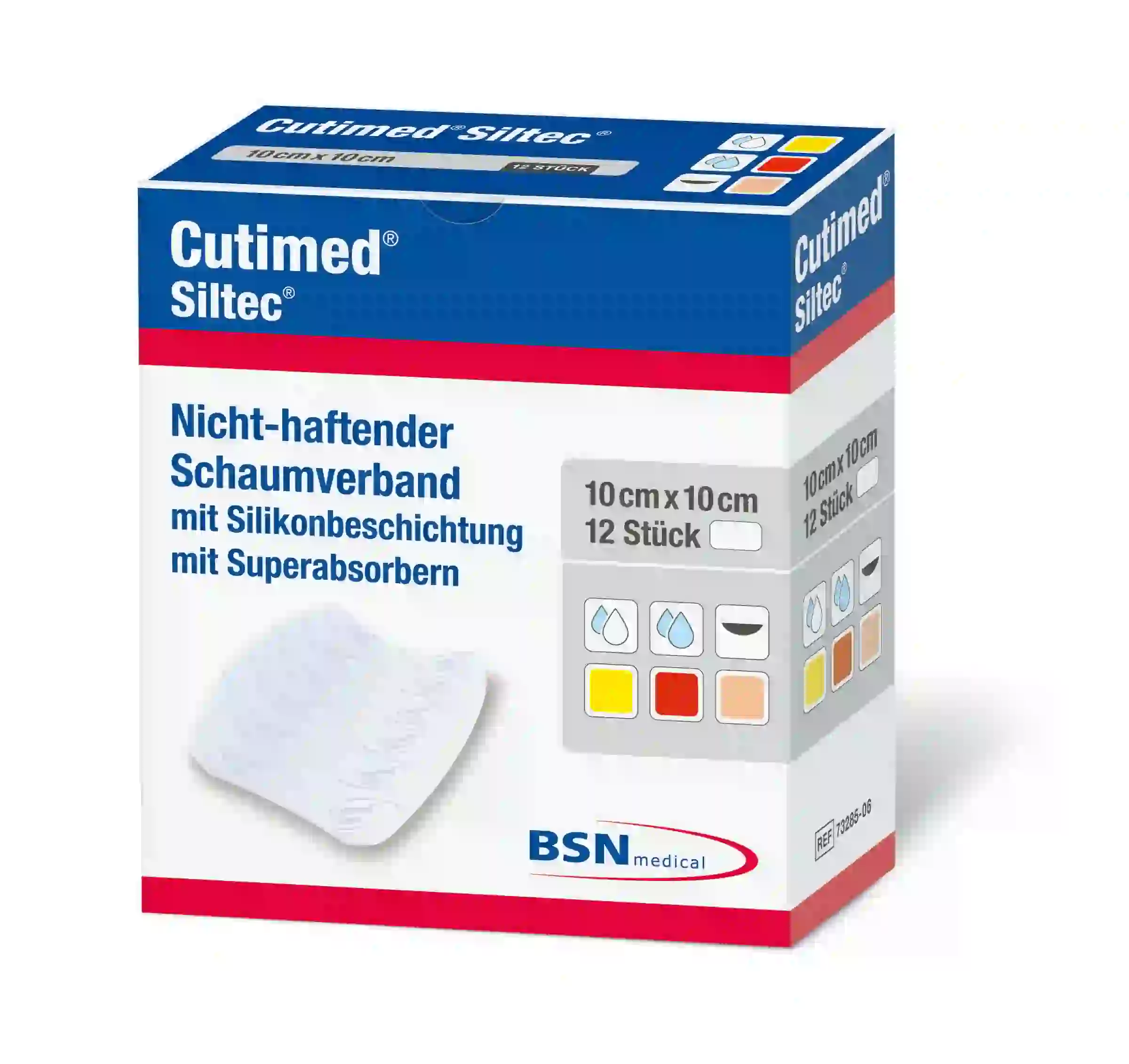 Cutimed® Siltec® Schaumverband