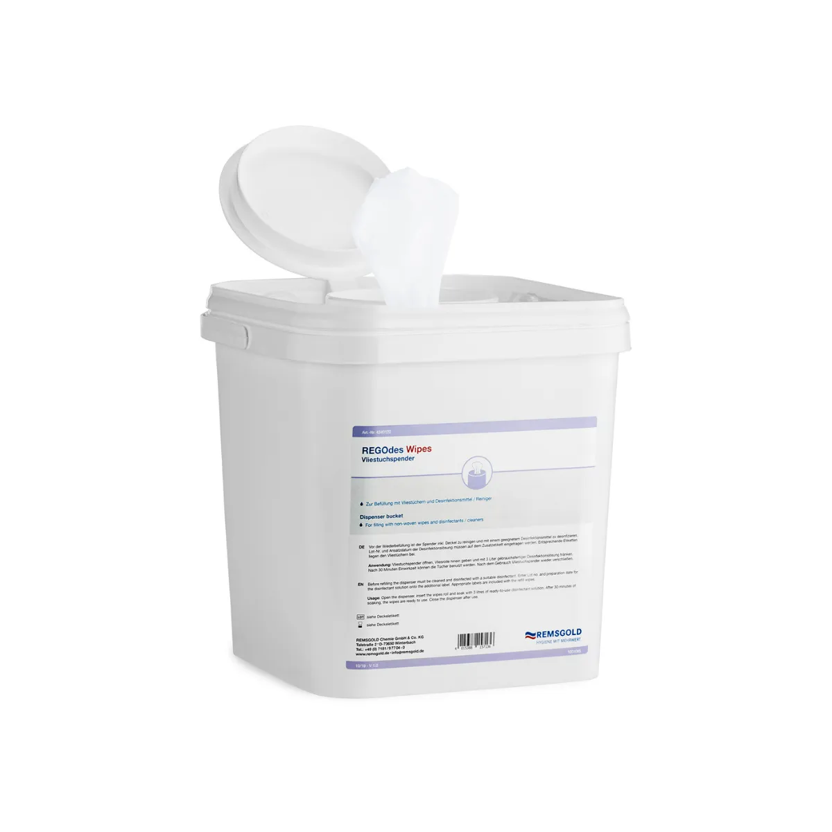 REGOdes Wipes Leereimer DS 4008, Leereimer