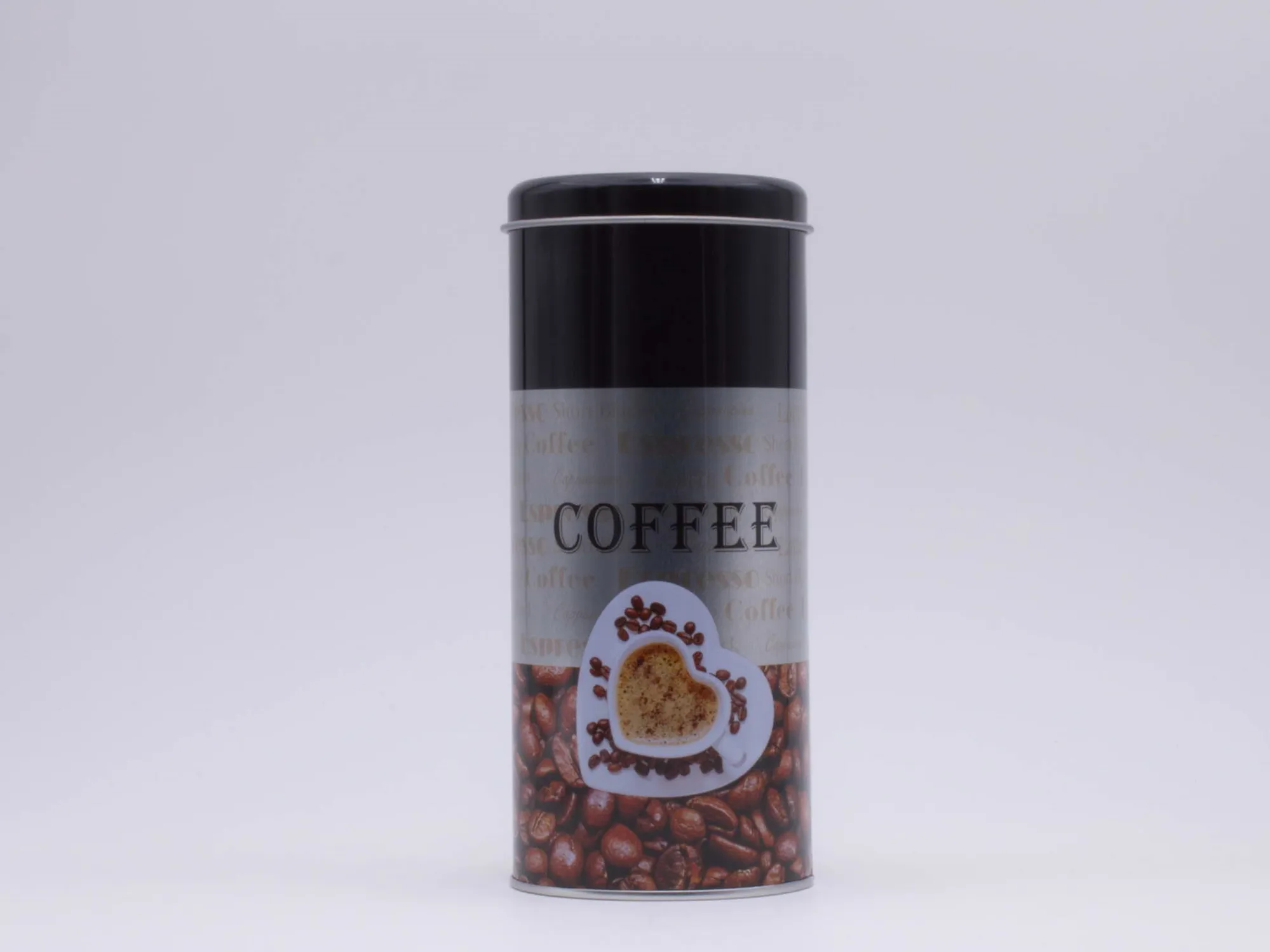 REINEX Kaffeedose für Kaffeepads, Design Herztasse