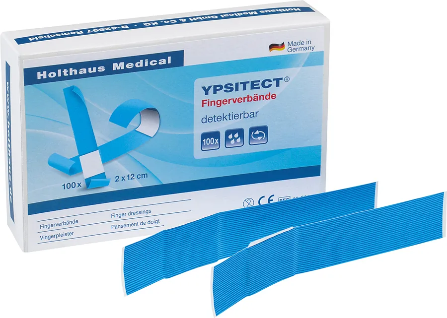 YPSITECT® Fingerverband, wasserabweisend,detektierbar 2x12