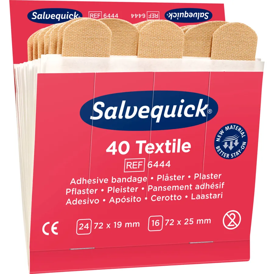 Salvequick Textilpflaster elastisch / Nachfüllpackung