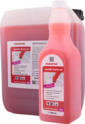 RHEOPUR-Sanitär forte rot Flasche 1000 ml