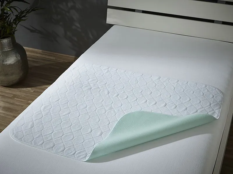 Inkontinenzunterlage COMFORT, 75/85, grün-weiß