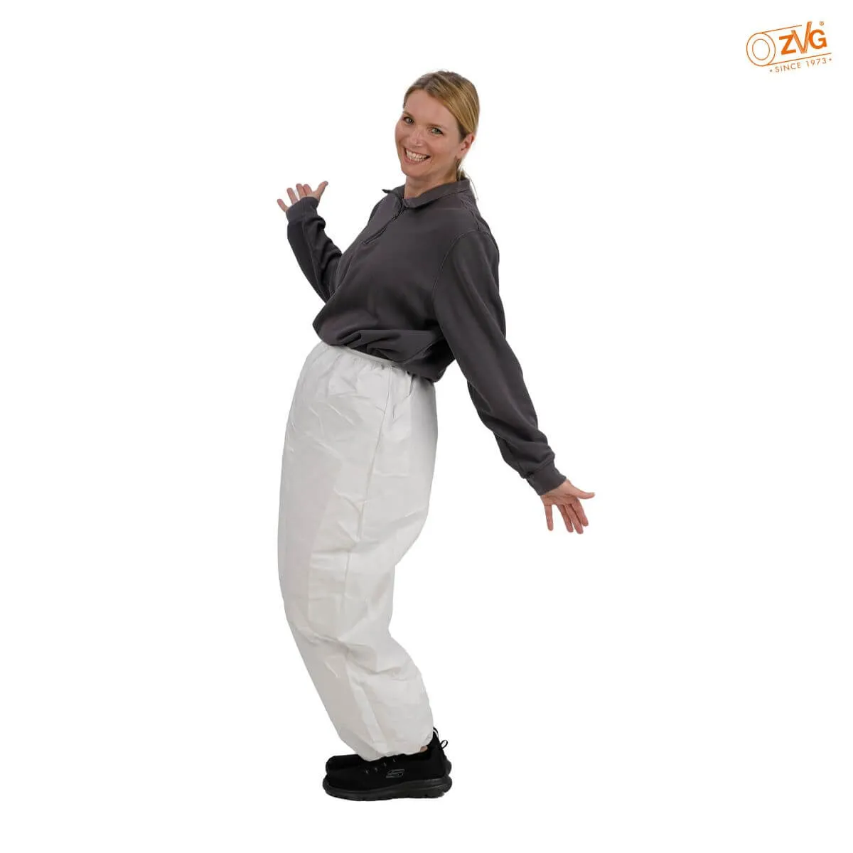 Hose SeCutex® weiß Kat. III, Typ 5+6