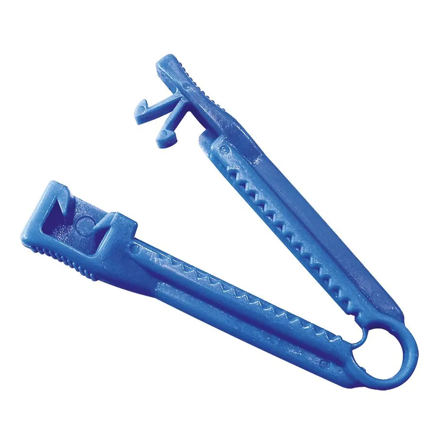 Nabelklemmen steril, blau, 100 Stück