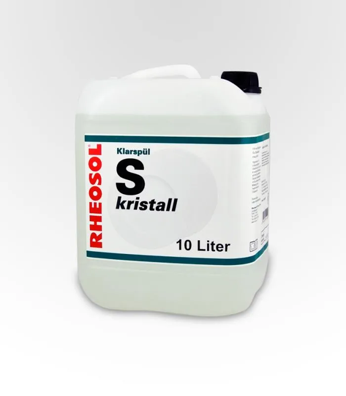 RHEOSOL-Gläserklarspül S kristall Kanister 10 Liter