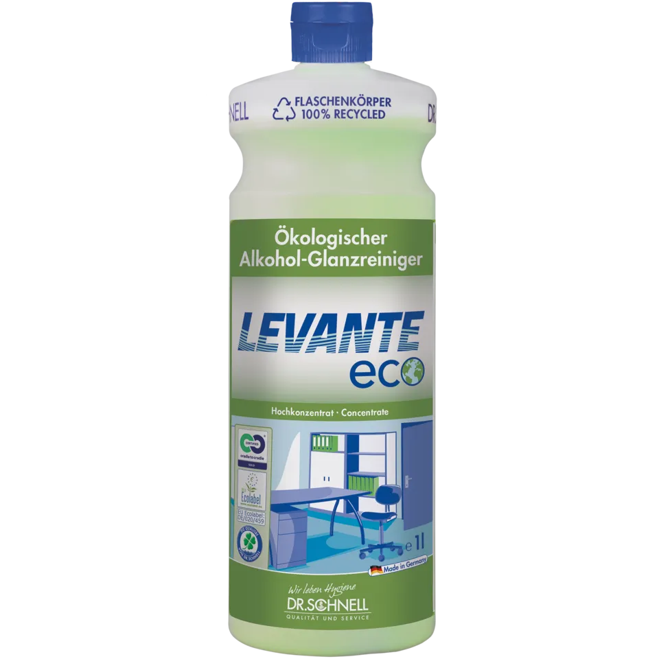 LEVANTE ECO Ökologischer Alkohol-Glanzreiniger LEVANTE ECO Ökologischer Alkohol-Glanzreiniger