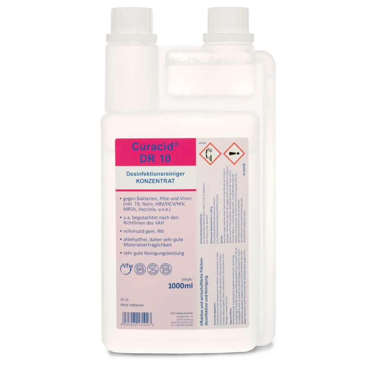 Desinfektionsreiniger Curacid® DR 10
