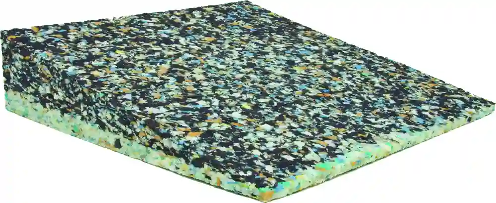 Keilkissen aus Granulat Schaum, 45 x 45 x 6/1 cm
