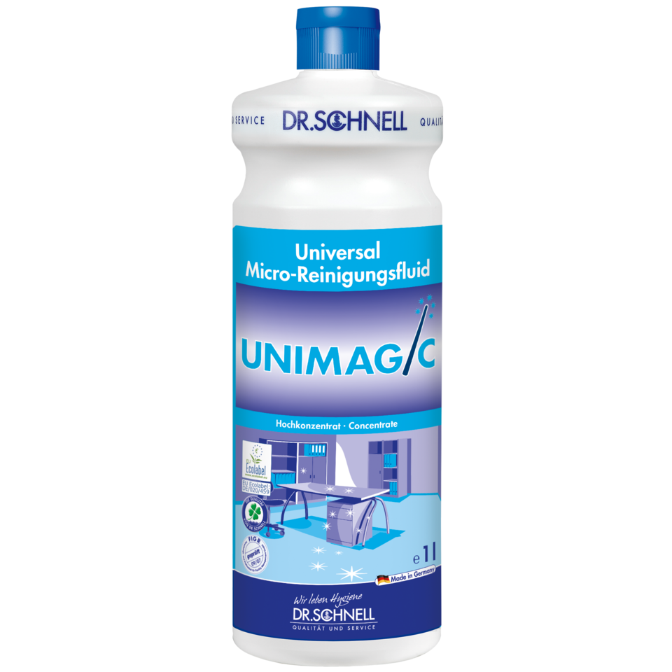 UNIMAGIC Microfluid zur Reinigung mit modernen Reinigungsmat