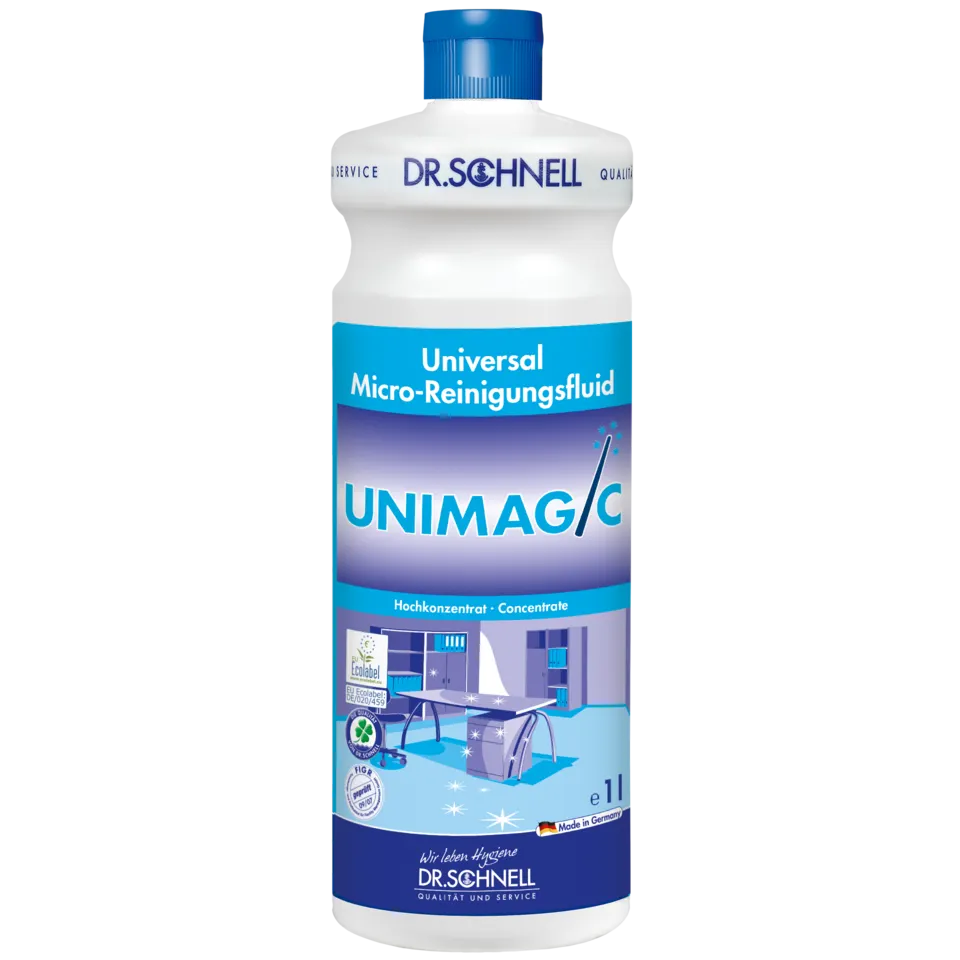 UNIMAGIC Microfluid zur Reinigung mit modernen Reinigungsmat