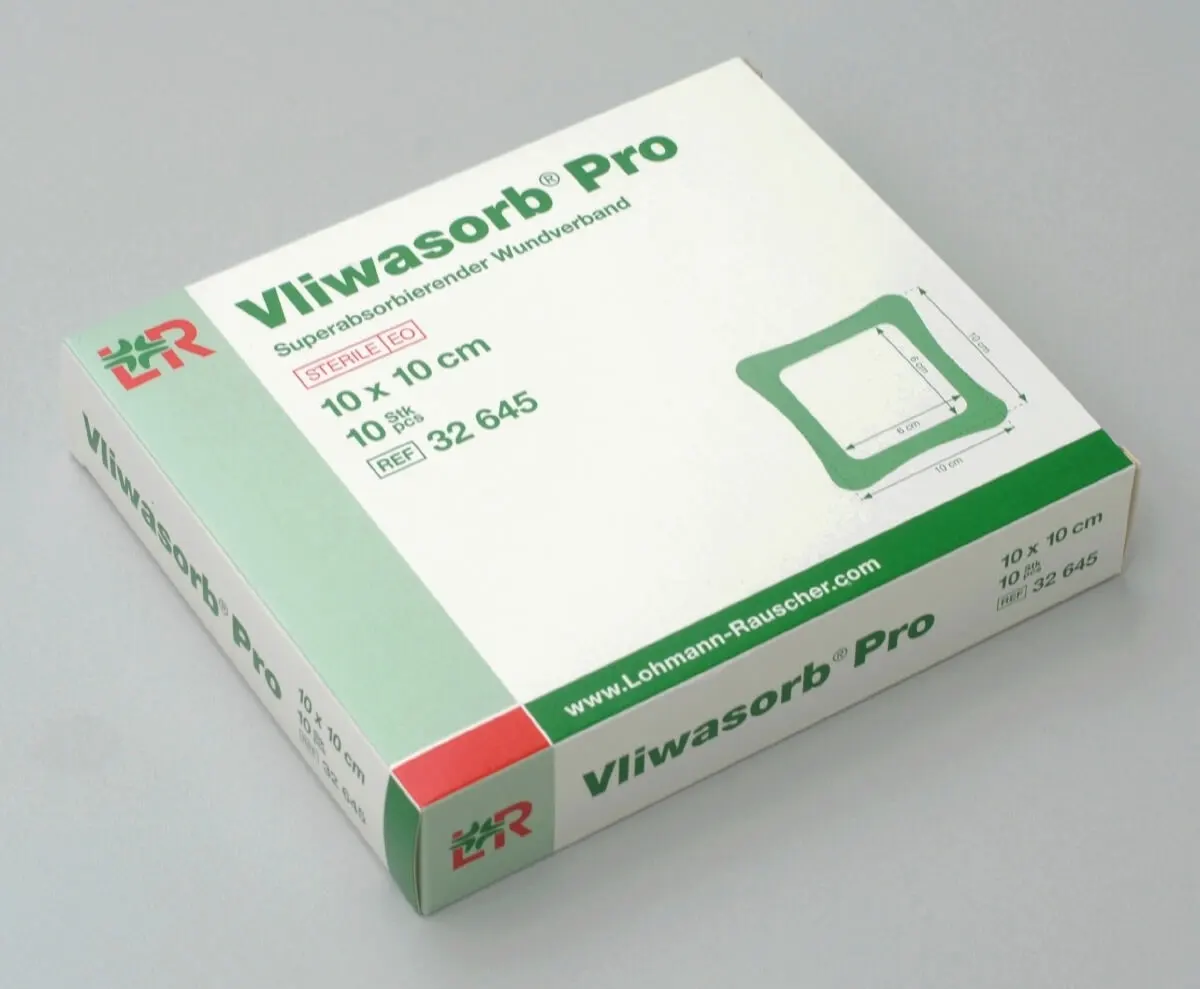 Vliwasorb Pro superabsorb. Wundverband