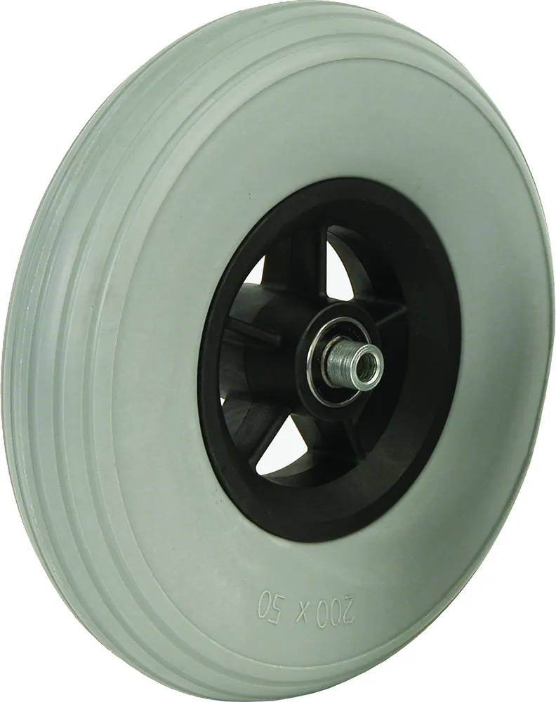 7" Polyurethanrad, 175 x 45 mm, gerillt