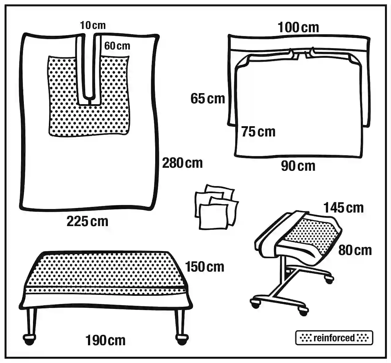 Foliodrape Protect Plus MKG-Turban-Set II